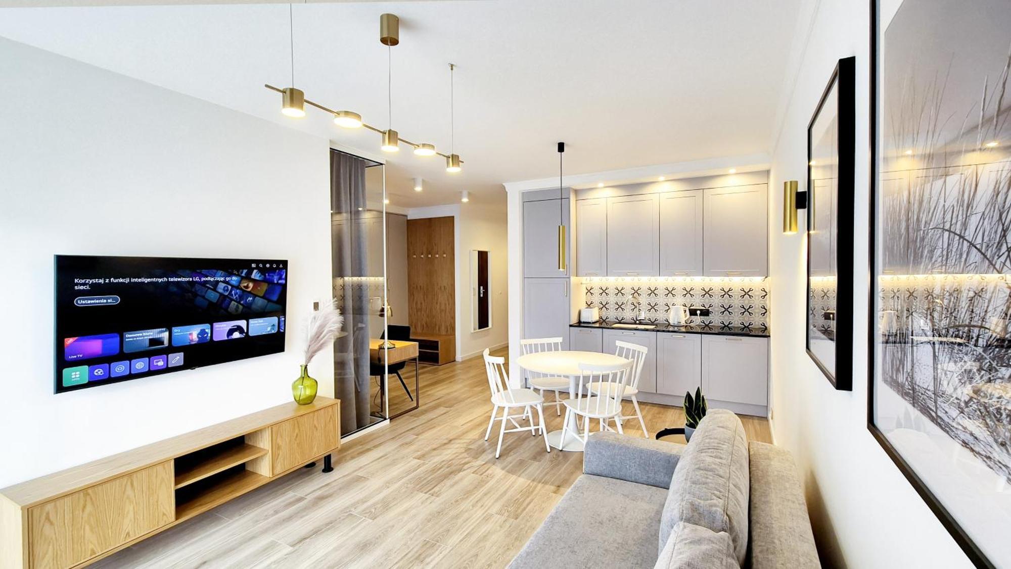 Apartamenty Dudek - Stylowe Apartamenty, 5 Minut Pieszo Do Morza! ロビ エクステリア 写真