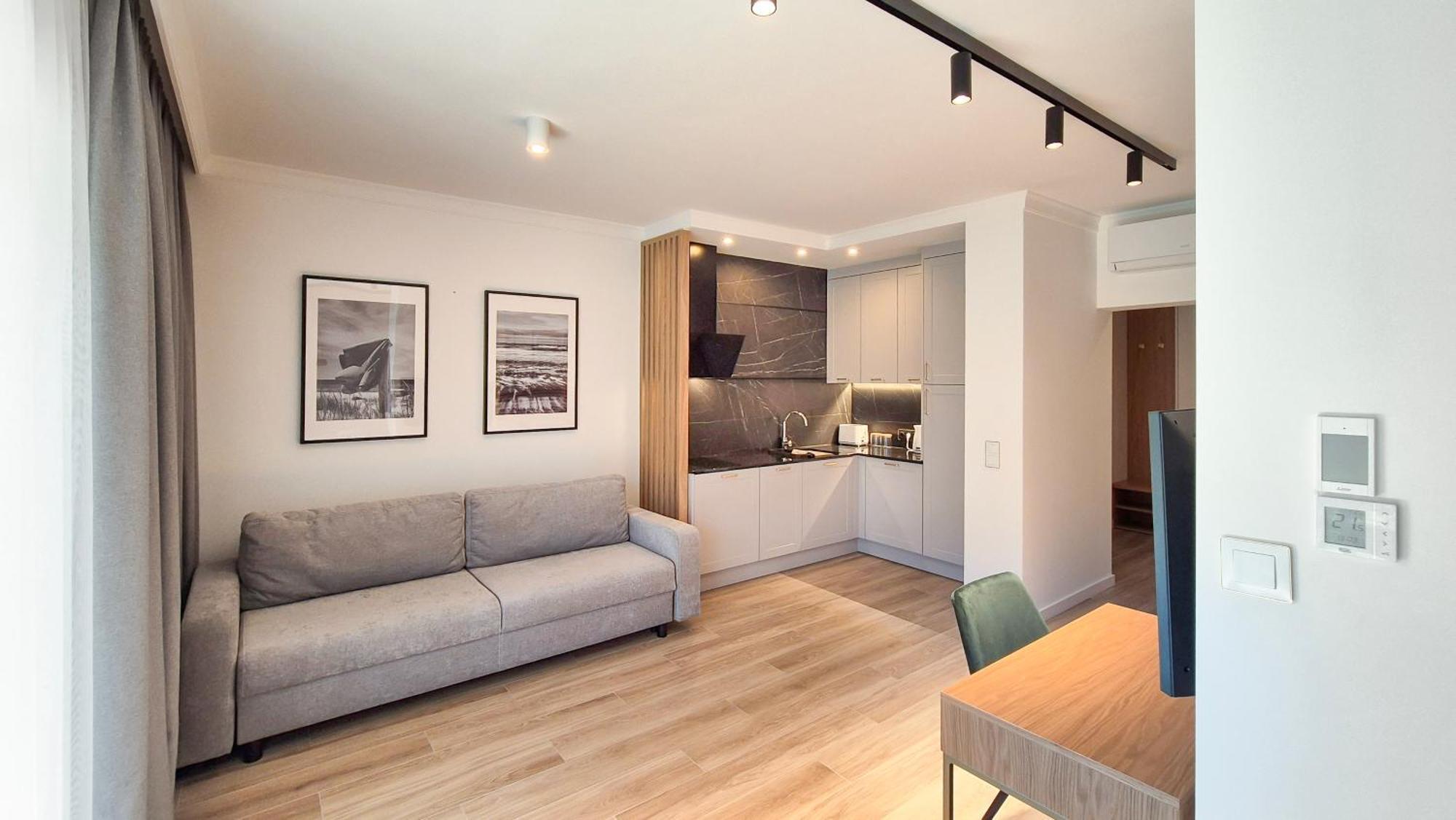 Apartamenty Dudek - Stylowe Apartamenty, 5 Minut Pieszo Do Morza! ロビ エクステリア 写真